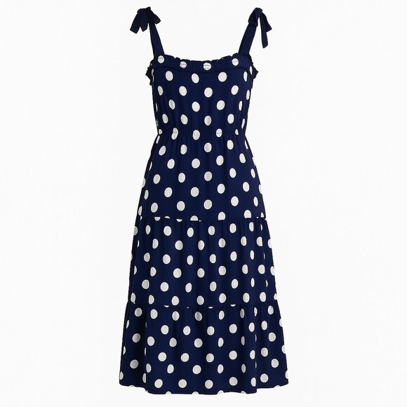 Monteau Los Angeles strap sharing top linen blend dress Size: S - Picture 1 of 5